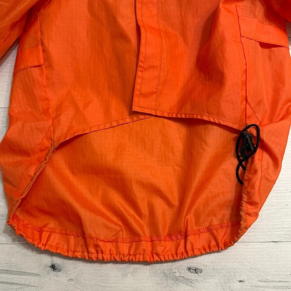 Dog‎ rain suit two piece jacket and pants size orange 6/8